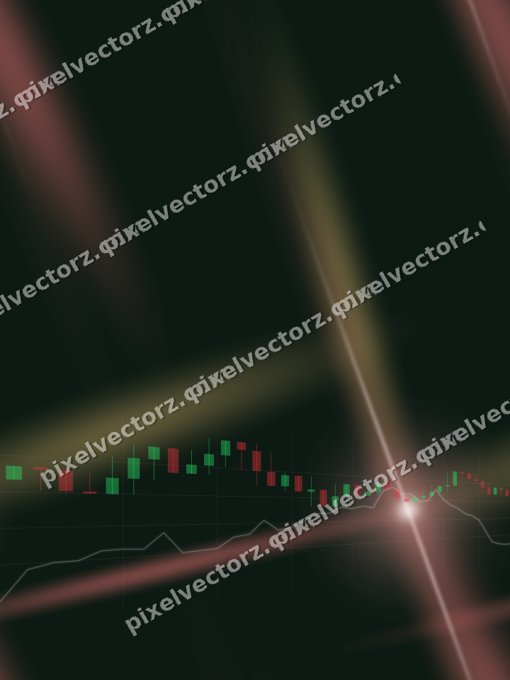 Nahtloser Neon Diagramm Hintergrund in Rot und Grün