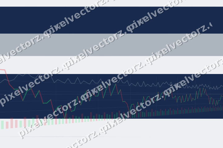 Soft pastel chart background in dark blue and white