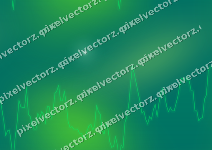 Nahtloser Neon Diagramm Hintergrund in Grün und Limette