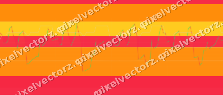 Soft pastel chart background in orange and amber