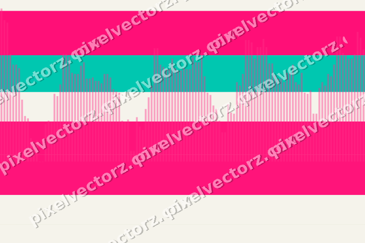 Soft pastel chart background in pink and orange