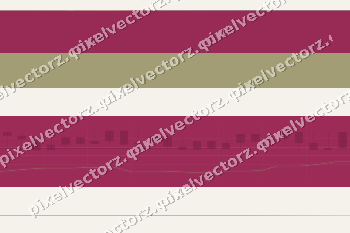 Glowing neon chart background in pink and yellow