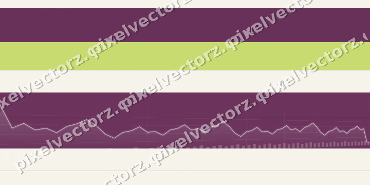 Glowing neon chart background in dark magenta and lime