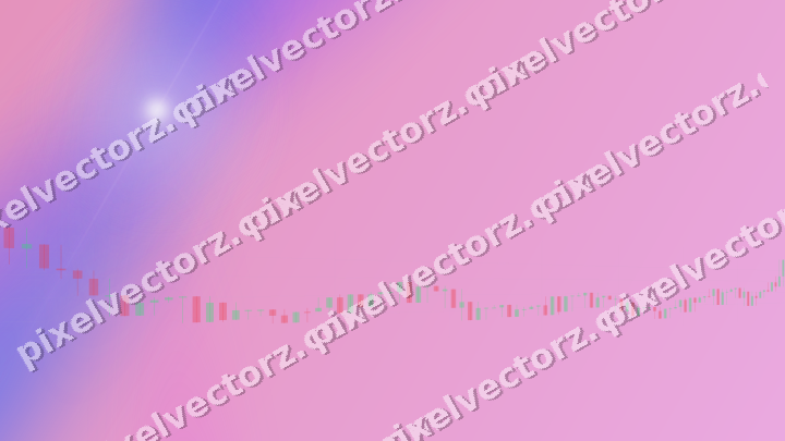 Soft pastel chart background in purple and blue