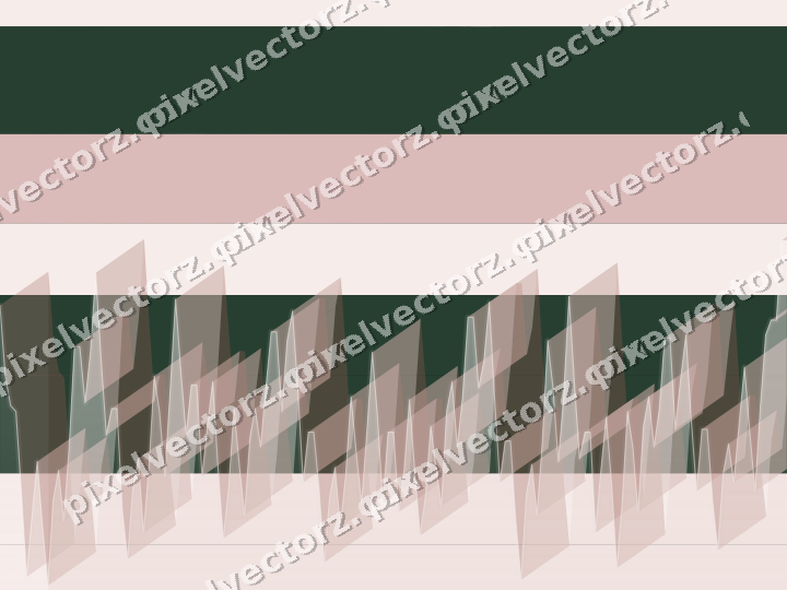 Glowing neon chart background in dark green and red