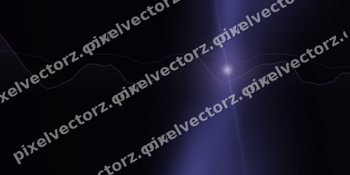 Glowing neon chart background in purple and blue