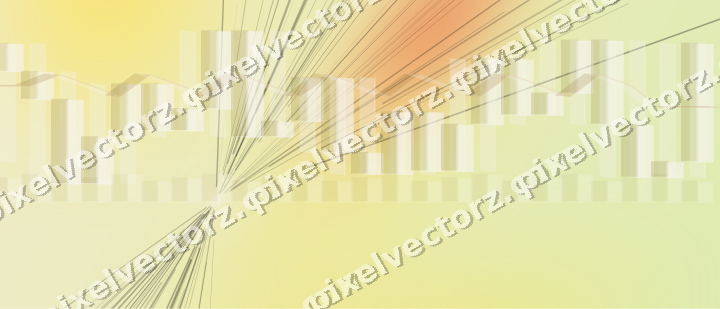 Soft pastel chart background in red and orange