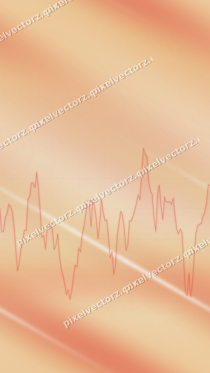 Nahtloser Pastell Diagramm Hintergrund in Rot und Orange