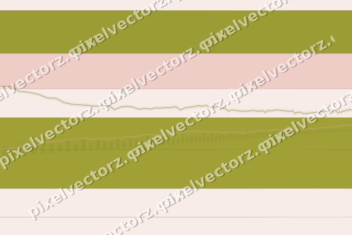 Glowing neon chart background in yellow and red