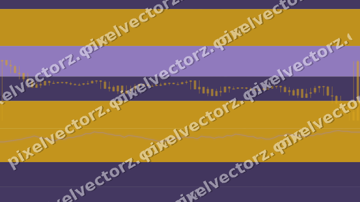 Soft pastel chart background in amber and purple