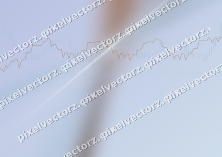 Soft pastel chart background in blue and orange