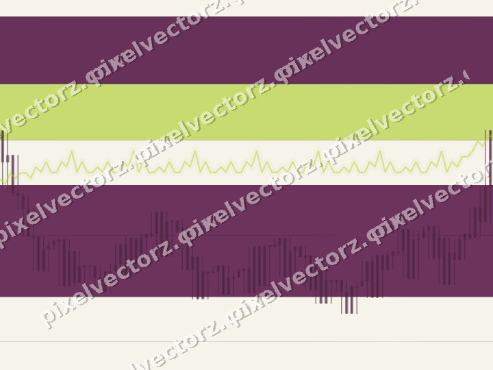 Glowing neon chart background in dark magenta and lime