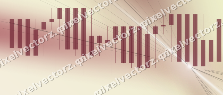 Soft pastel chart background in dark pink and red