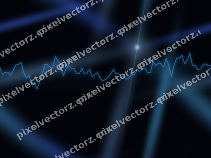Nahtloser Neon Diagramm Hintergrund in Türkis und Blau