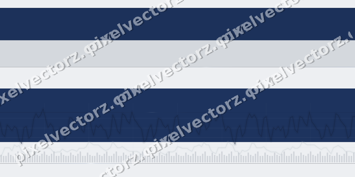 Glowing neon chart background in blue