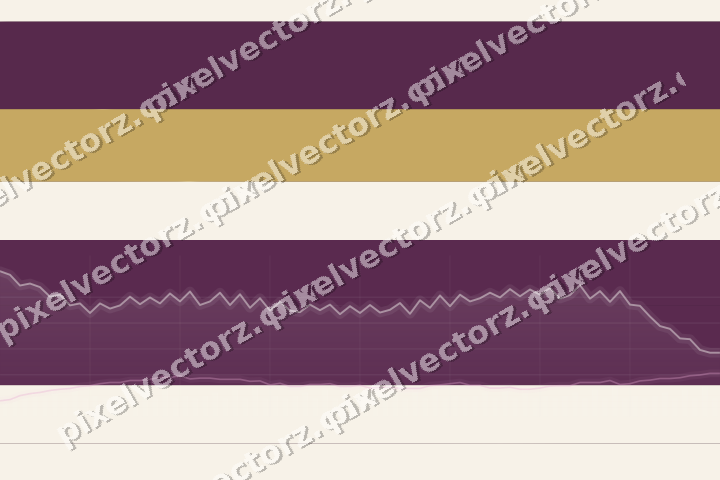 Glowing neon chart background in dark magenta and amber