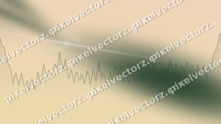 Soft pastel chart background in dark green and red
