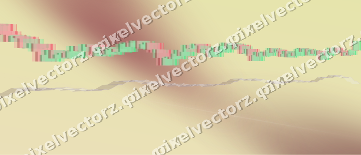 Soft pastel chart background in dark pink and amber