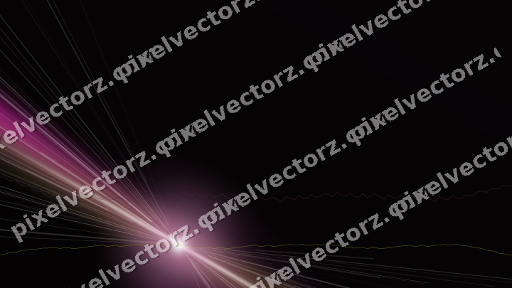Glowing neon chart background in magenta and lime