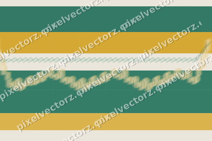 Soft pastel chart background in amber and green
