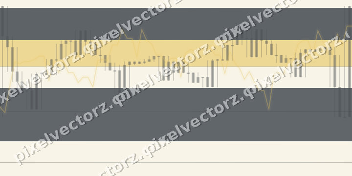 Glowing neon chart background in blue and amber