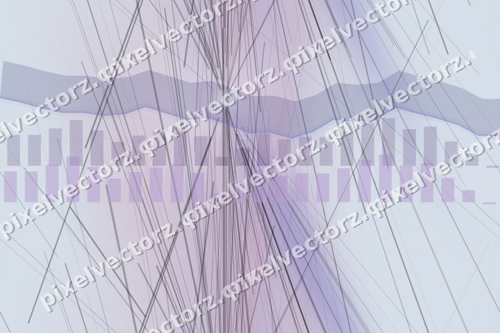 Nahtloser Pastell Diagramm Hintergrund in Violett und Blau