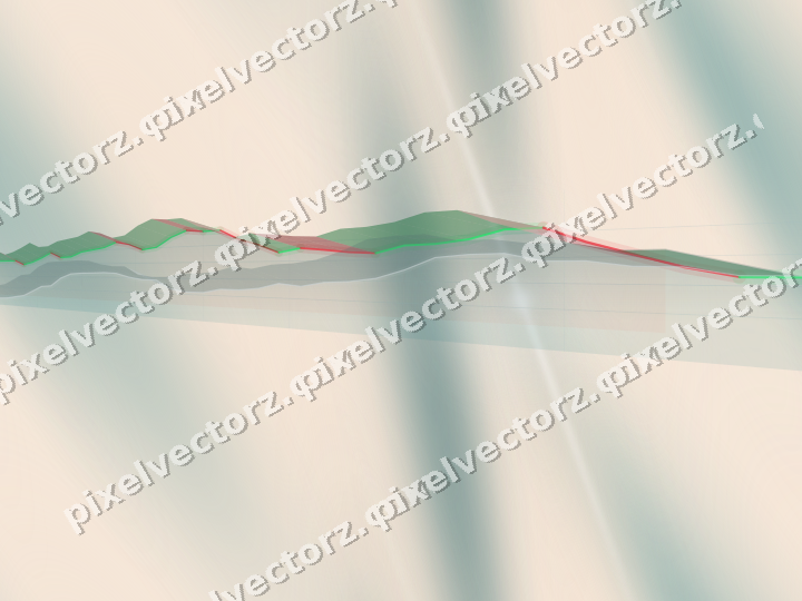 Nahtloser Pastell Diagramm Hintergrund in Dunkelpetrol und Orange