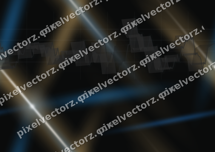 Nahtloser Neon Diagramm Hintergrund in Blau und Rot