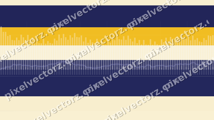 Soft pastel chart background in dark blue and amber