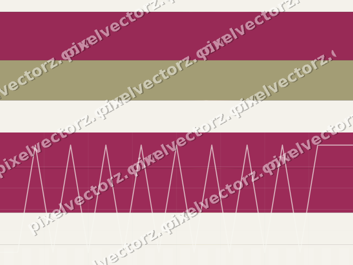 Glowing neon chart background in pink and yellow