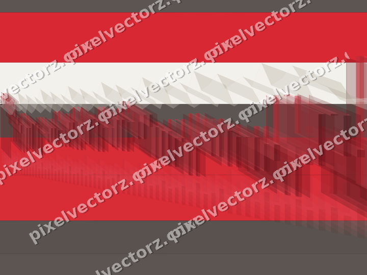 Glowing neon chart background in red and amber