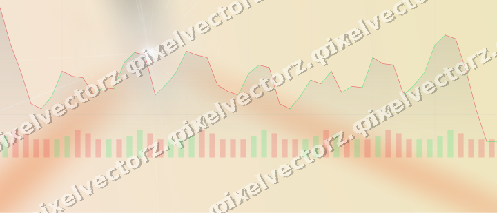Soft pastel chart background in blue and orange