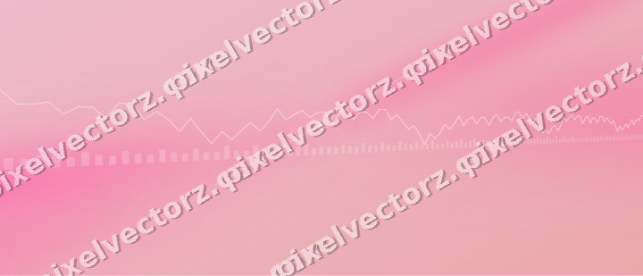 Soft pastel chart background in pink and blue