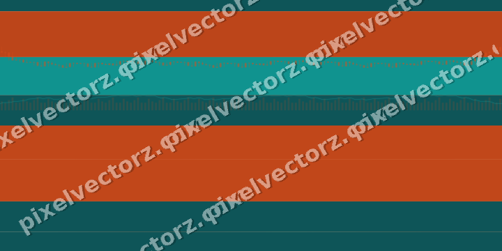 Soft pastel chart background in orange and teal