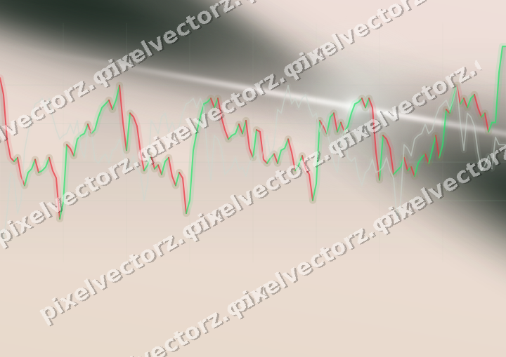 Soft pastel chart background in dark green and red