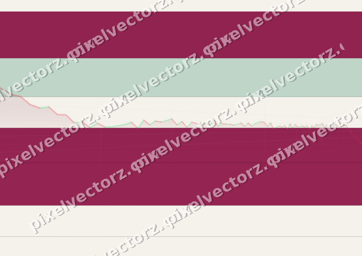 Glowing neon chart background in pink and green