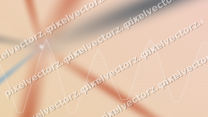 Soft pastel chart background in orange and cyan