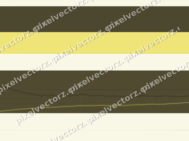 Glowing neon chart background in amber and yellow