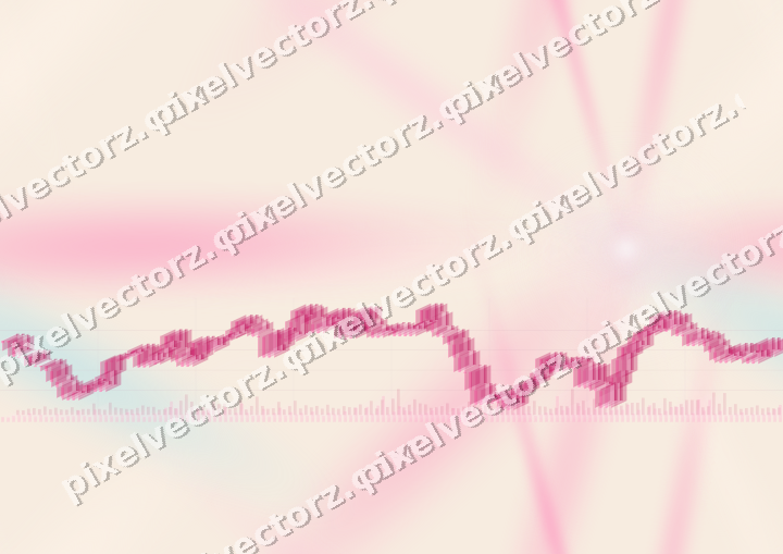 Nahtloser Pastell Diagramm Hintergrund in Rosa und Türkis