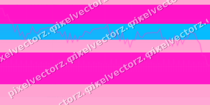 Soft pastel chart background in magenta and purple