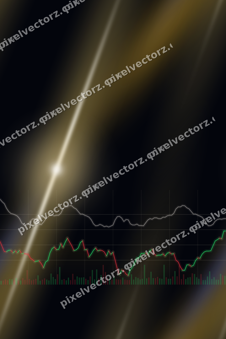Nahtloser Neon Diagramm Hintergrund in Bernstein und Blau