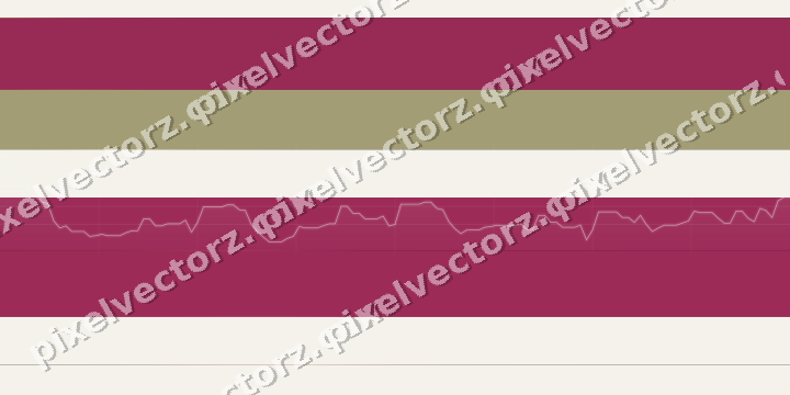 Glowing neon chart background in pink and yellow