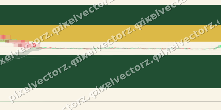 Glowing neon chart background in green and amber
