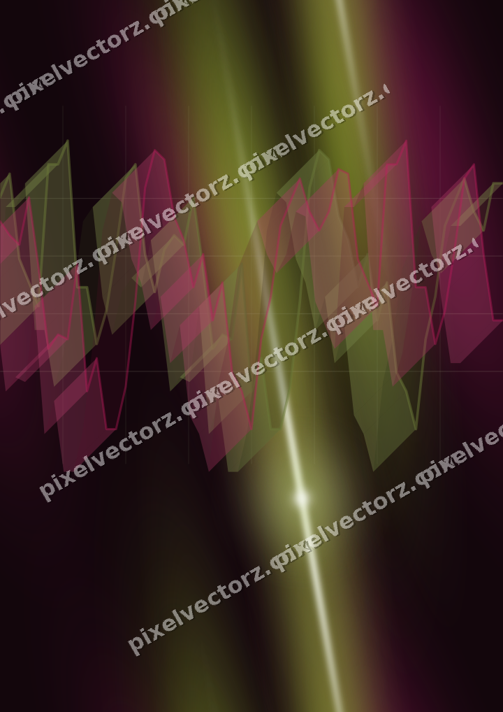 Nahtloser Neon Diagramm Hintergrund in Limette und Rosa