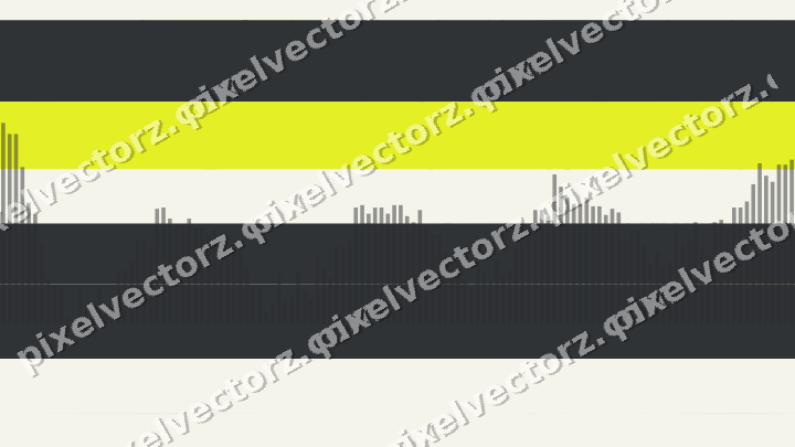 Soft pastel chart background in yellow and grey