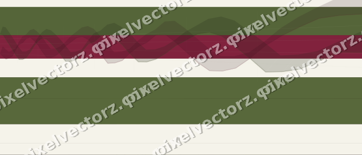 Glowing neon chart background in lime and pink