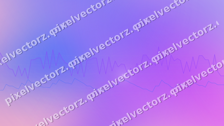 Soft pastel chart background in purple and blue