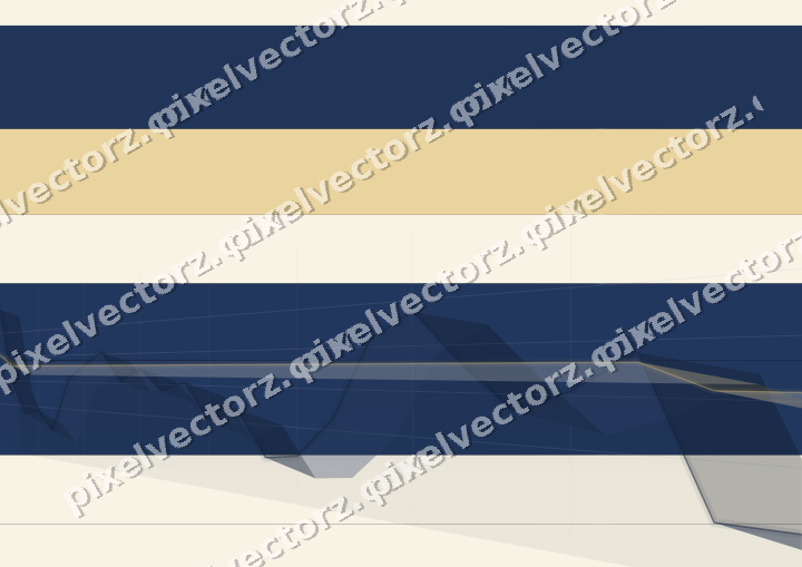 Glowing neon chart background in blue and amber