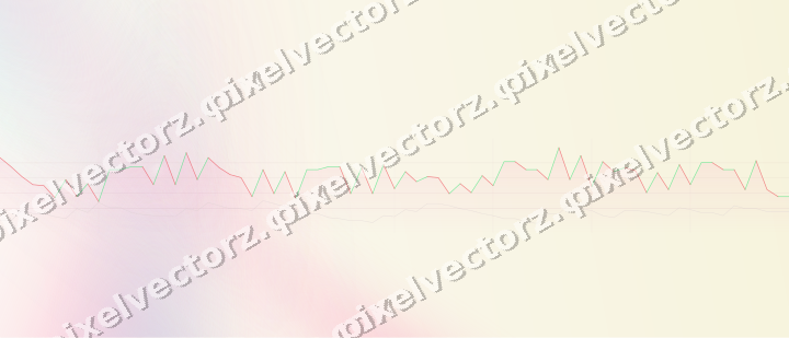 Soft pastel chart background in pink and cyan