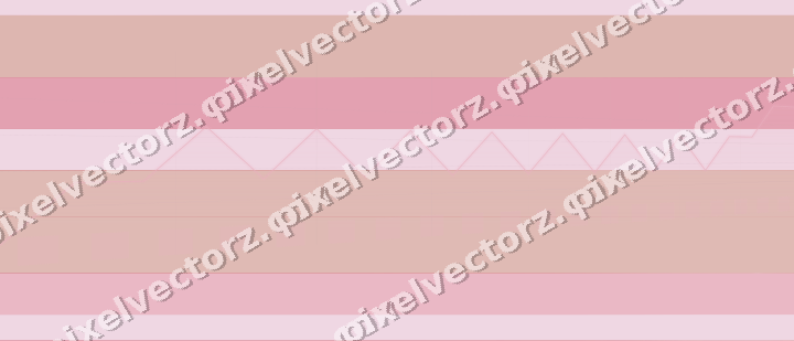 Glowing neon chart background in pale pink and pale red